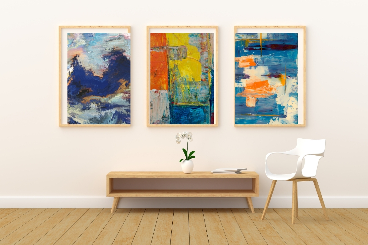 living room wall art ideas